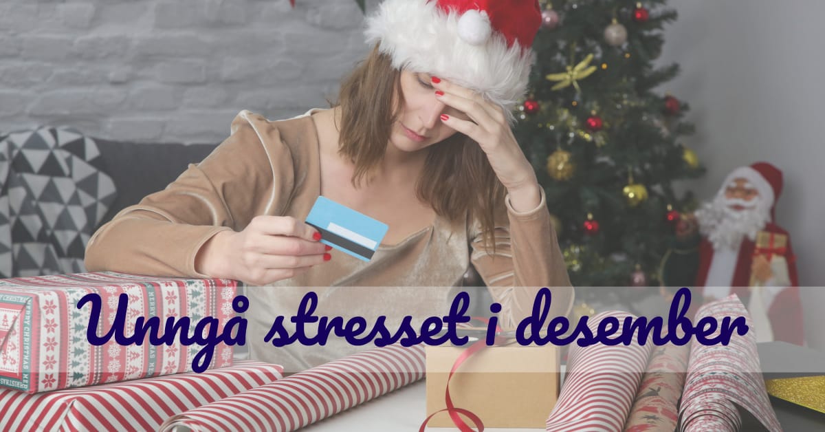 Unngå stresset i desember - Kropp og Helseklinikken